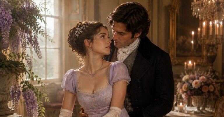Illustration representing the most popular historical romance time periods